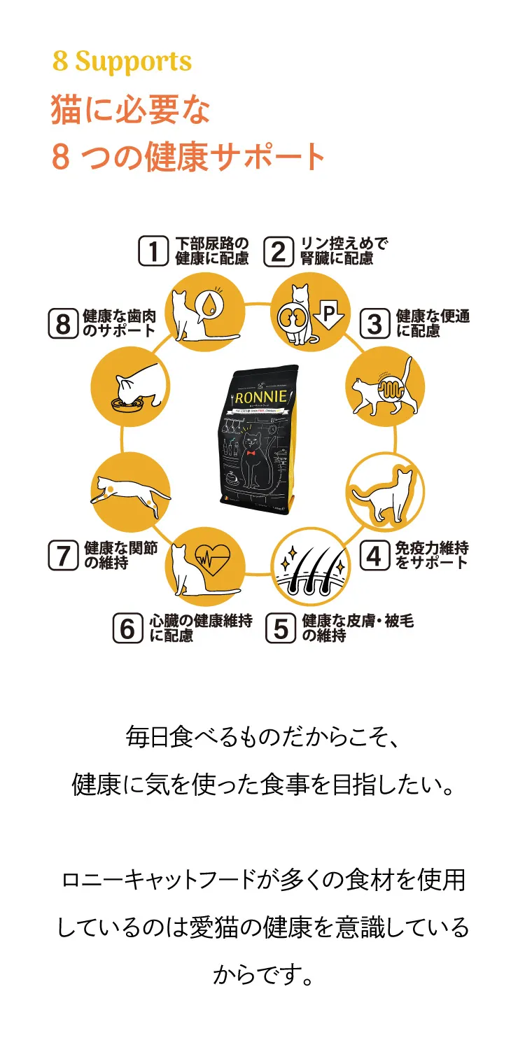 ロニーキャットフード チキン 1.8kg（定期コース）-[マッサンペットフーズ]